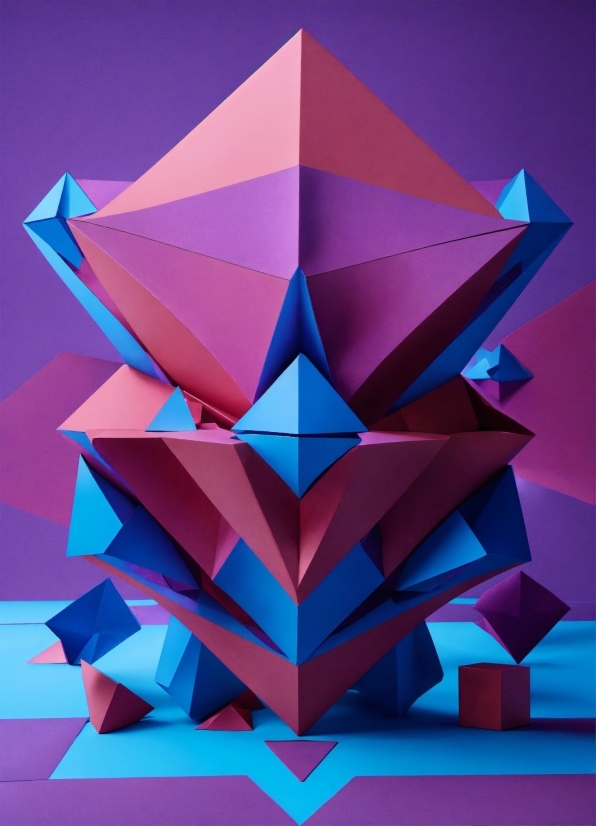 Triangle, Art, Creative Arts, Line, Magenta, Symmetry