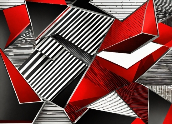Triangle, Rectangle, Font, Automotive Design, Art, Red