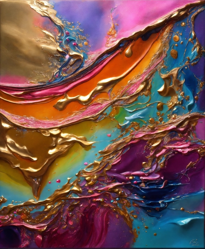 Tv Turning Off Stock Footage, Colorfulness, Liquid, Purple, Art Paint, Paint