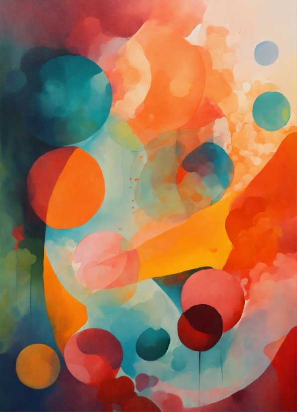 Unsplash Free Video Footage, Colorfulness, Paint, Orange, Art, Aqua