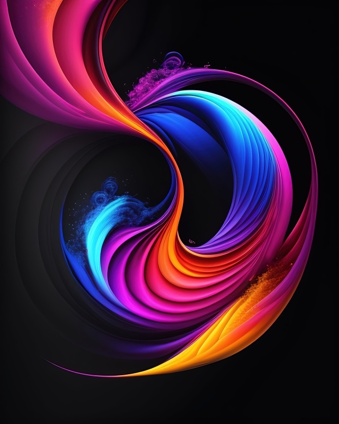 Upload Image Ai Generator, Blaze, Fractal, Design, Wallpaper, Art