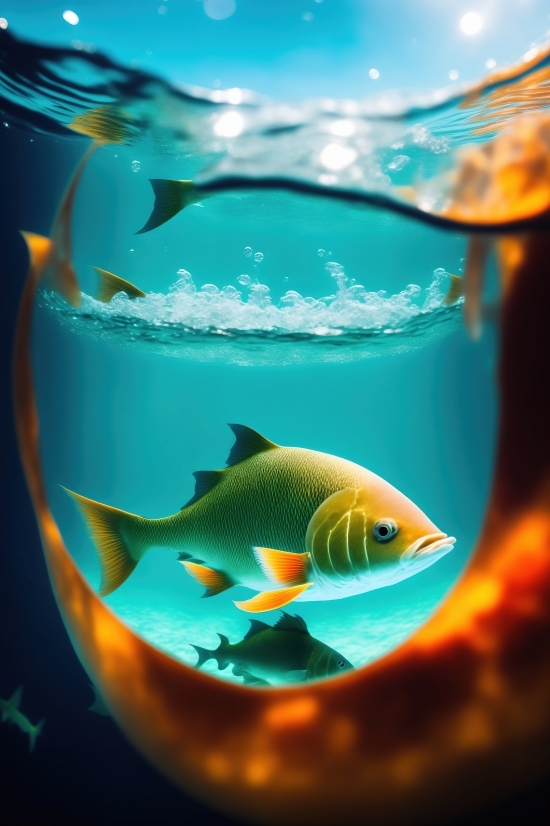 Vance Ai Image Enhancer Free Download, Aquarium, Fish, Goldfish, Underwater, Water