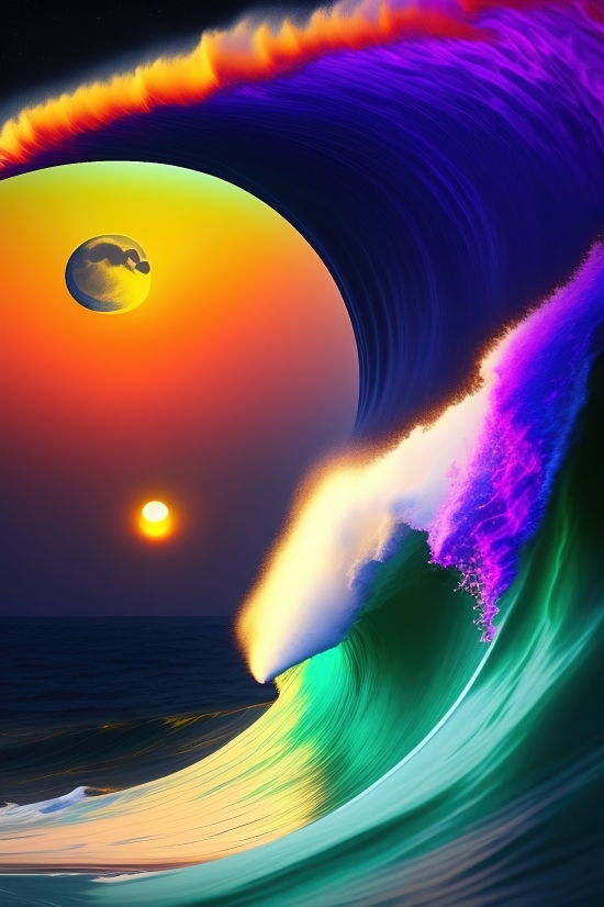 Video Ai Generated, Ai Concept Art, Laser, Light, Planet, Design