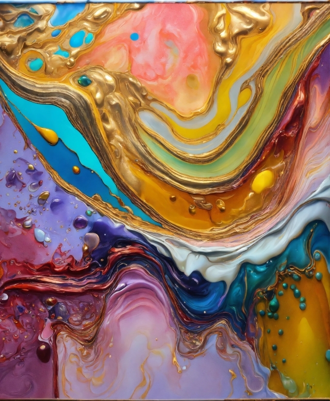 Videos Without Copyright For Youtube, Liquid, Art Paint, Paint, Nature, Azure