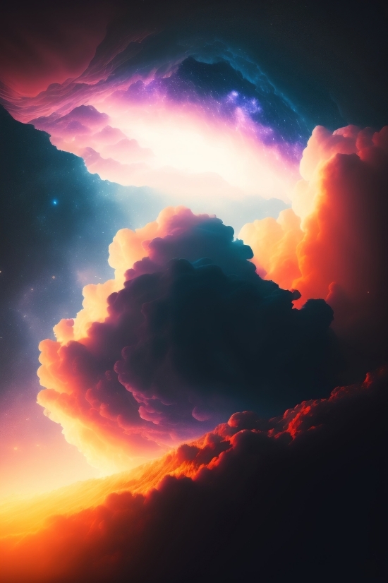 Volcano, Mountain, Natural Elevation, Geological Formation, Sun, Light