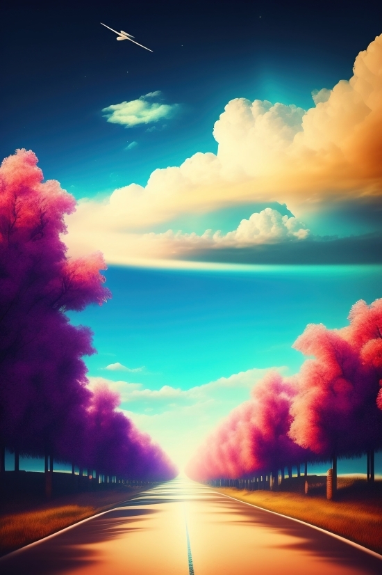 Volcano, Mountain, Natural Elevation, Sky, Sunset, Landscape