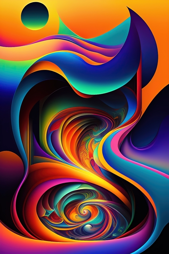 Wallpaper, Art, Graphic, Design, Fractal, Light