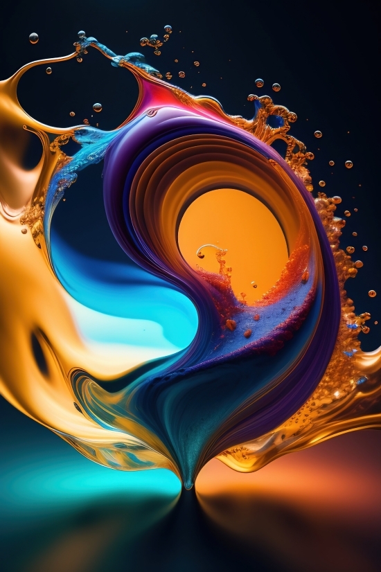 Wallpaper, Art, Swirl, Design, Graphic, Fractal