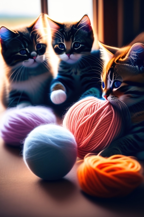 Wallpaper, Cat, Pumpkin, Animal, Pet, Domestic