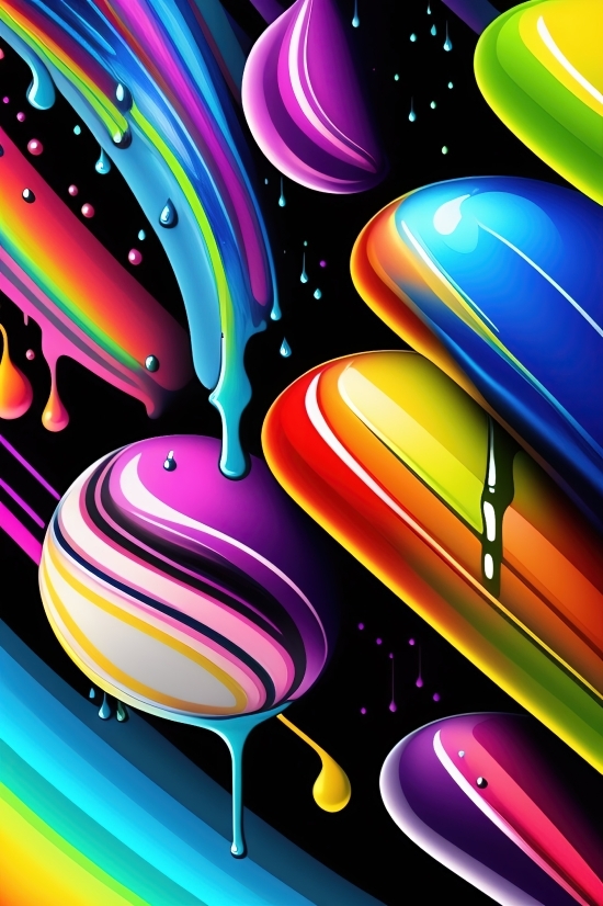 Wallpaper, Design, Art, Foil, Graphics, Light