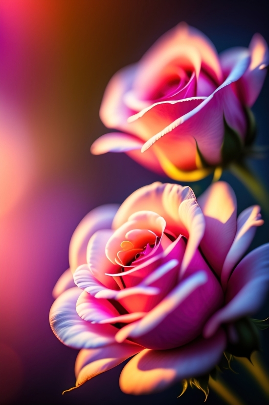 Wallpaper, Design, Fractal, Pink, Art, Light