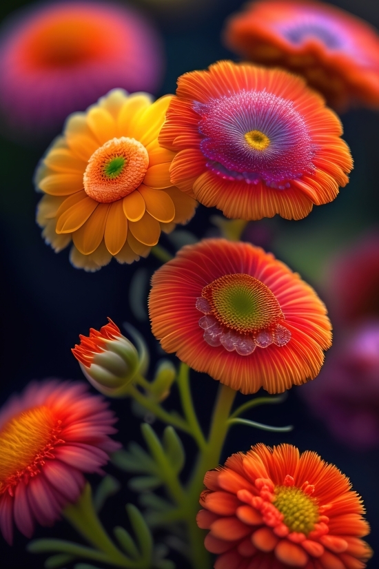 Wallpaper, Flower, Daisy, Petal, Pollen, Plant