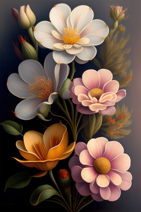 Wallpaper, Flower, Floral, Lotus, Island, Flowers