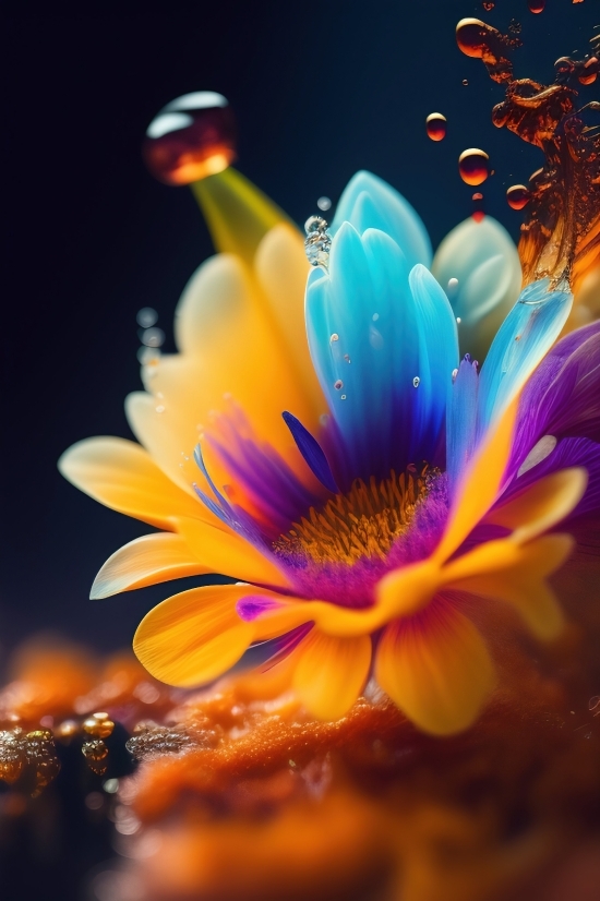Wallpaper, Flower, Floral, Plant, Petal, Yellow