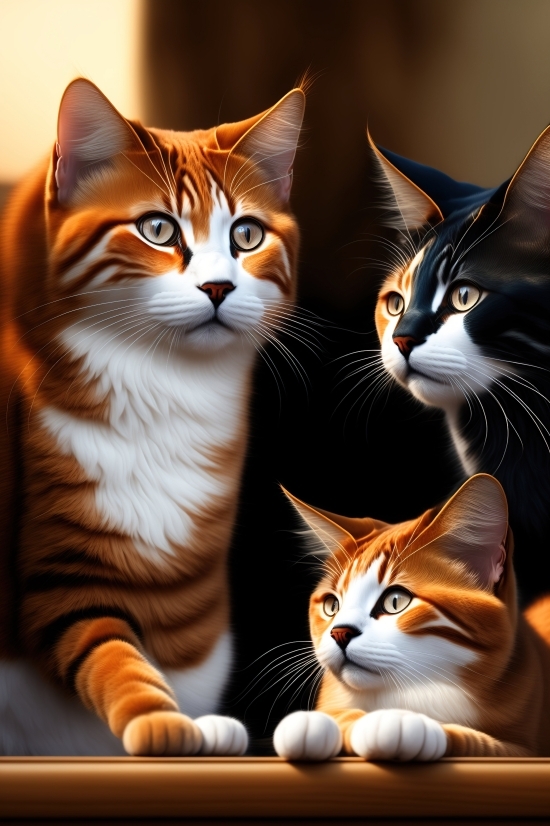 Wallpaper, Kitten, Kitty, Cat, Feline, Pet