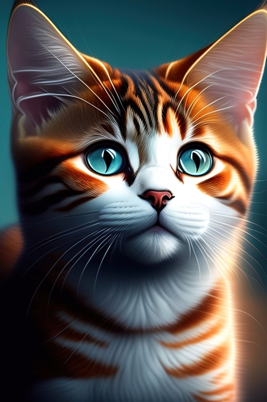 Wallpaper, Kitty, Cat, Feline, Fur, Kitten