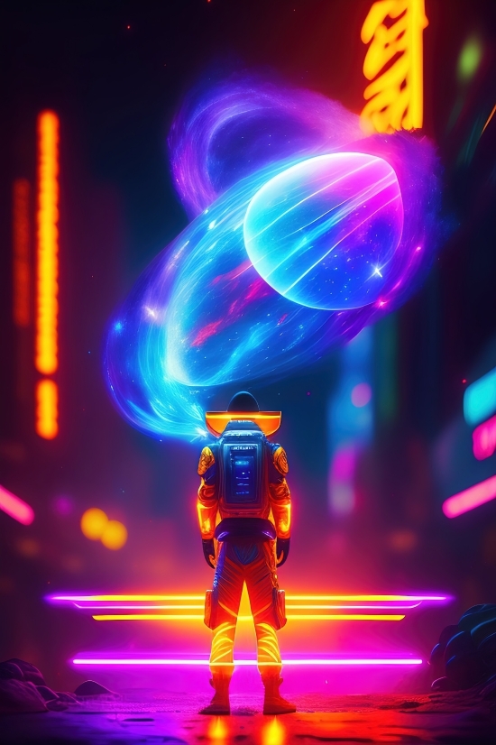 Wallpaper, Laser, Optical Device, Device, Light-emitting Diode, Space