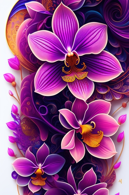 Wallpaper, Lotus, Pattern, Floral, Design, Flower