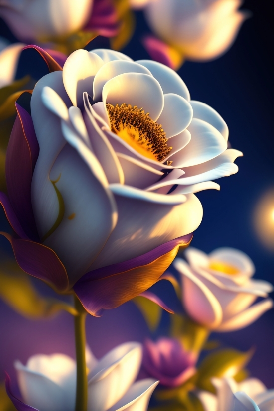 Wallpaper, Lotus, Pollen, Graphic, Flower, Plant