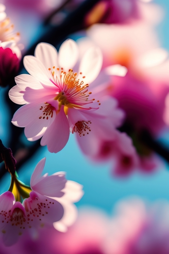 Wallpaper, Pink, Flower, Petal, Blossom, Flowers