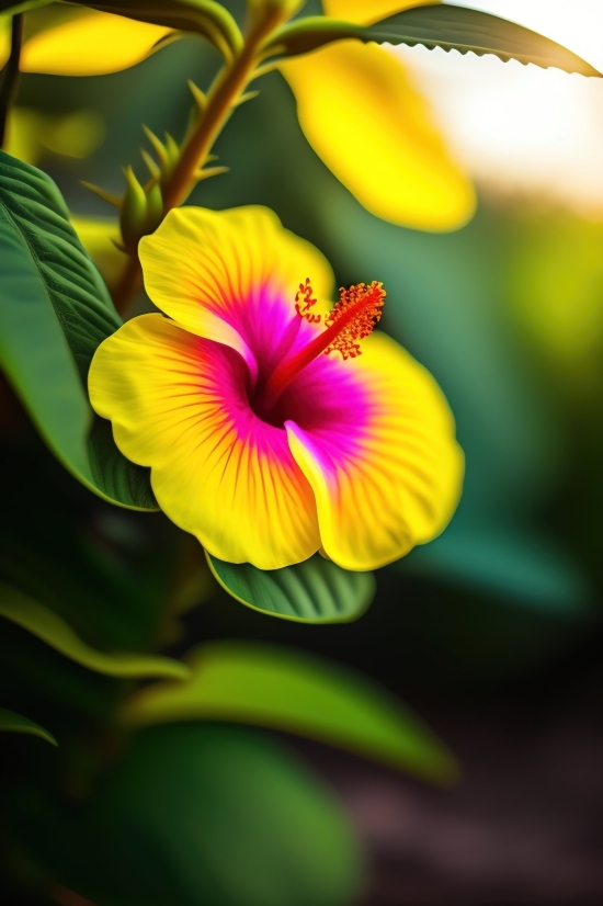 Wallpaper, Plant, Flower, Pollen, Yellow, Colorful