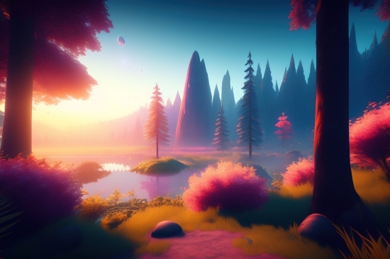 Wallpaper, Sun, Star, Sunset, Sky, Celestial Body