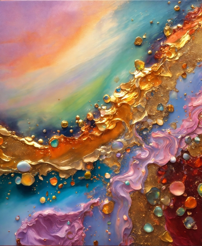 Web Stock Video, Liquid, Water, Nature, Orange, Paint