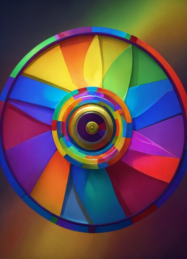 Wheel, Colorfulness, Circle, Symmetry, Art, Tints And Shades