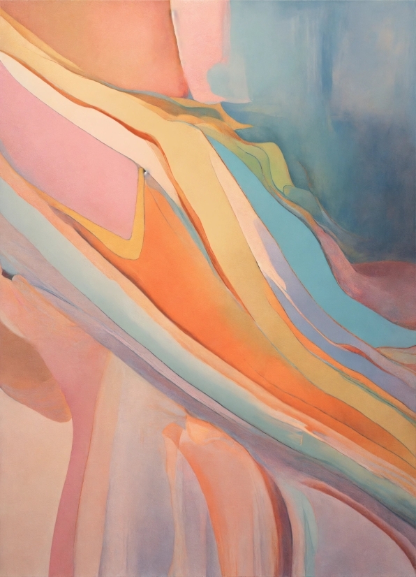 Wormhole Stock Footage, Paint, Textile, Orange, Art, Painting