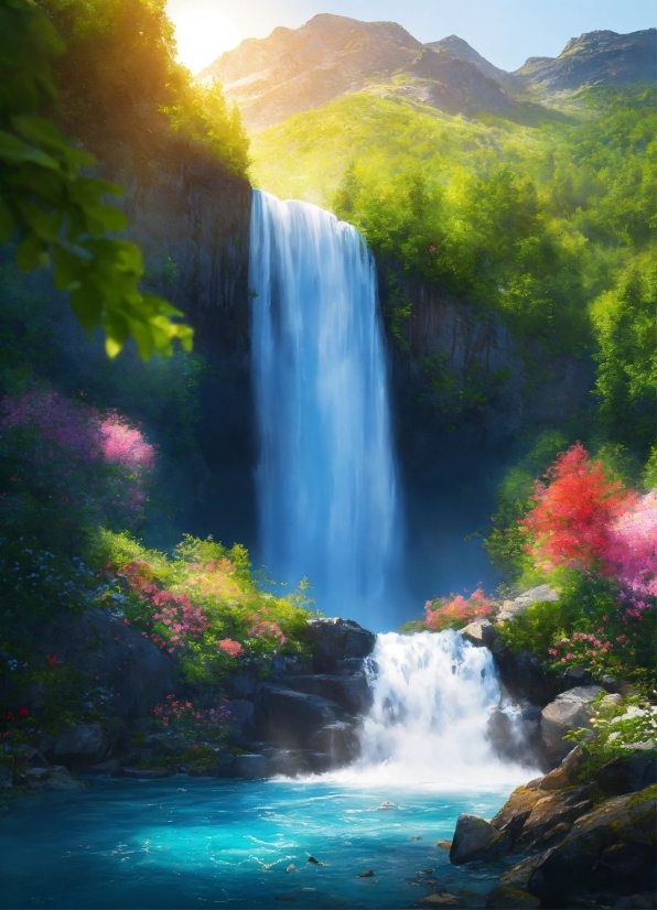 5 4 3 2 1 Countdown Video Clip Free Download, Water, Water Resources, Sky, Mountain, Plant