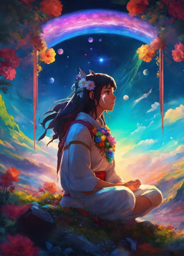 Aesthetic Wallpaper Computer, Nature, Lighting, Organism, Sky, Flash Photography