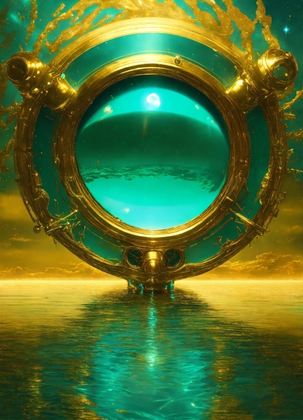 Ai Becomes Sentient, Water, Azure, Sky, World, Aqua