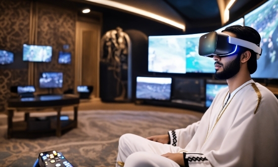Ai Concept Art Generator, Computer, Audio Equipment, Technology, Event, Eyewear