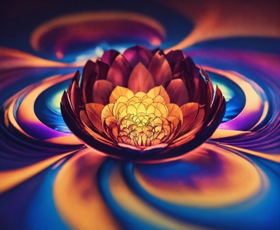 Ai Made Images, Flower, Blue, Purple, Petal, Plant
