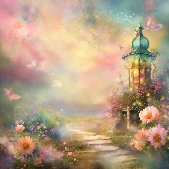 Ai Software Development Company, Flower, Plant, Sky, Light, Green