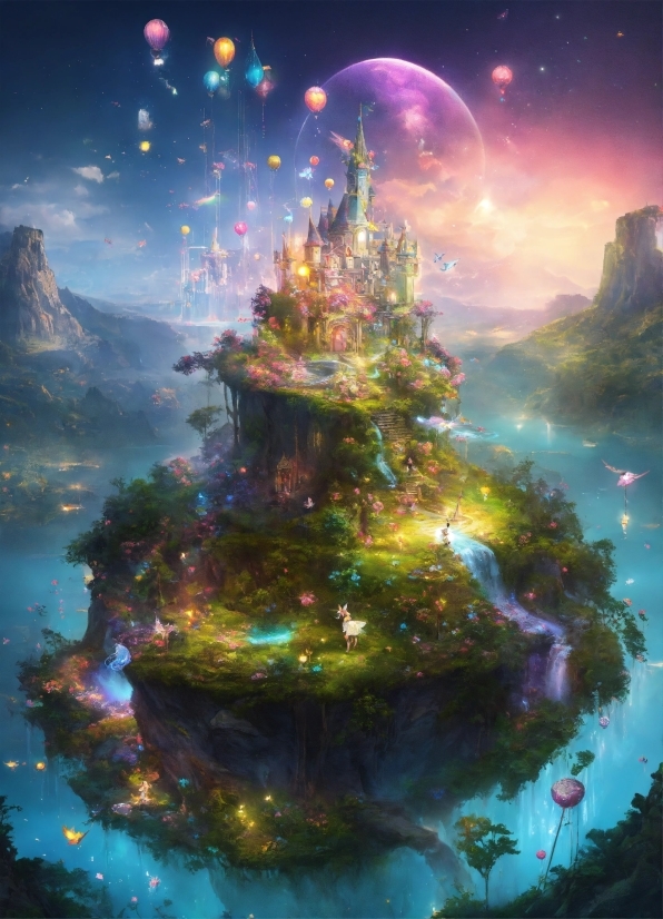 Ai Software For Writing, World, Light, Plant, Tree, Cg Artwork