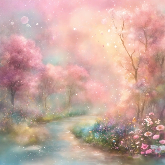 Ai That Makes Images From Text, Plant, Nature, Paint, Sky, Natural Landscape