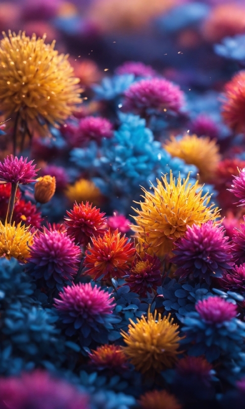 Ai To Generate Videos, Flower, Plant, Petal, Purple, Botany