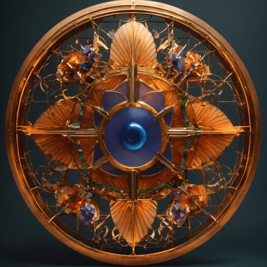 Amber, Art, Circle, Symmetry, Electric Blue, Creative Arts