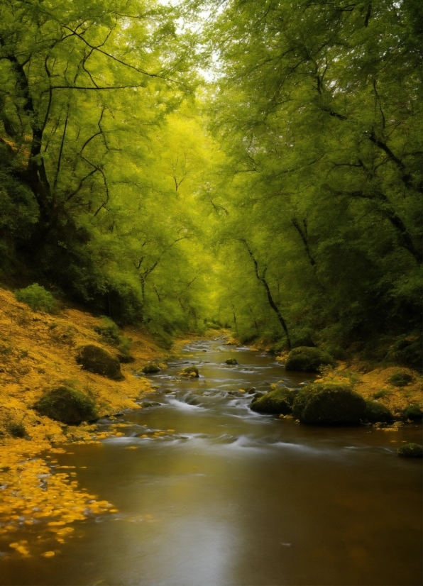 Applied Ai Course Videos Telegram, Water, Plant, Natural Environment, Natural Landscape, Fluvial Landforms Of Streams