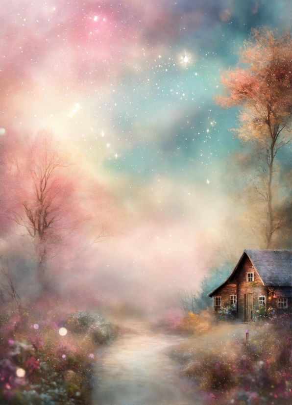 Artificial Intelligence And Data Science Engineering, Sky, Atmosphere, Natural Landscape, Cloud, Paint