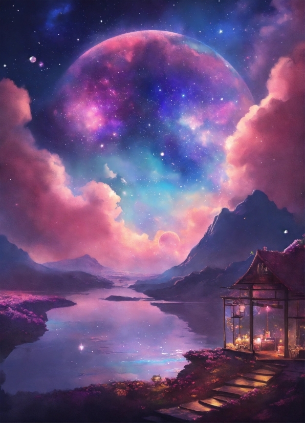 Atmosphere, Water, Sky, World, Nature, Purple