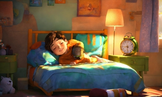 Awesome Desktop Backgrounds, Comfort, Orange, Interior Design, Clock, Lamp