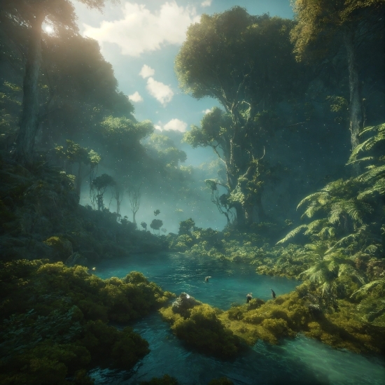 Background Kinemaster Video Template Download, Water, Cloud, Sky, Atmosphere, Plant