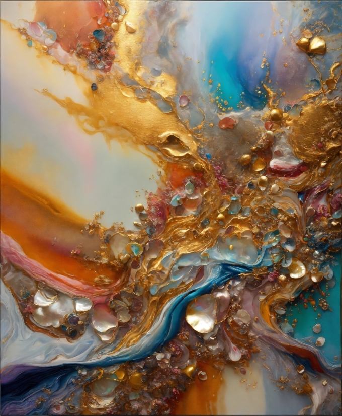 Background Video Free Download No Copyright, Liquid, Amber, Fluid, Art, Paint