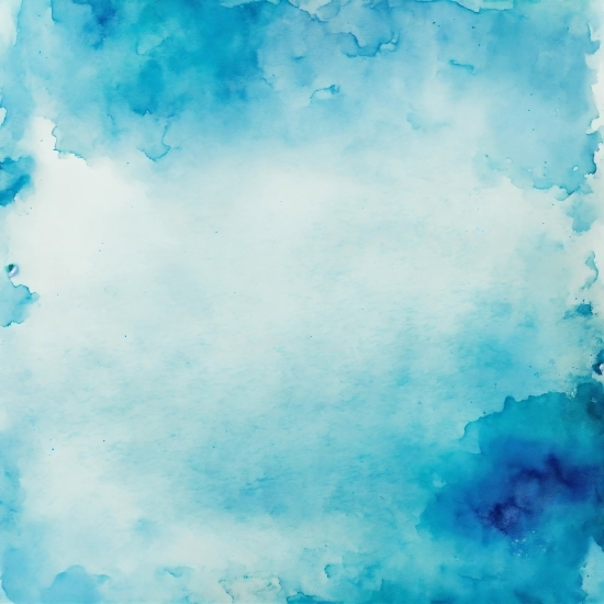 Blue, Paint, Cloud, Rectangle, Aqua, Art