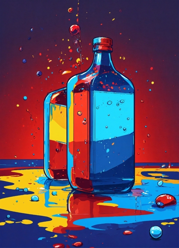 Bottle, Liquid, Drinkware, Blue, Fluid, Drink