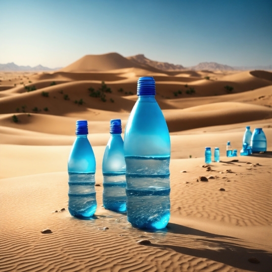 Bottle, Sky, Liquid, Drinkware, Azure, Natural Environment