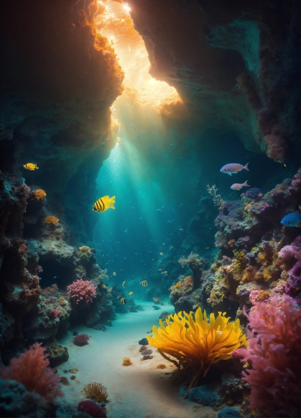 Bts Wallpaper Pc, Water, Nature, Underwater, Plant, Fish
