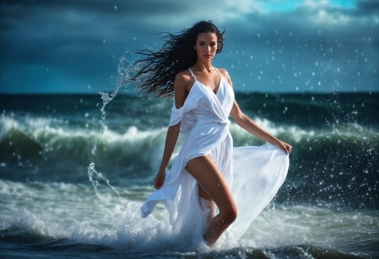 Buy Footage, Hair, Water, Sky, Cloud, Arm